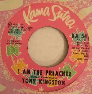 I Am The Preacher by Tony Kingston