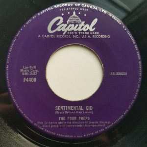 Sentimental Kid by the Four Preps