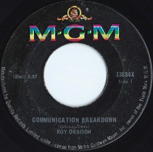 Communication Breakdown by Roy Orbison