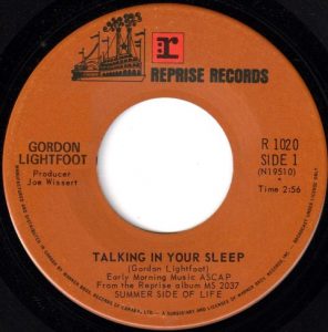 Talking In Your Sleep by Gordon Lightfoot