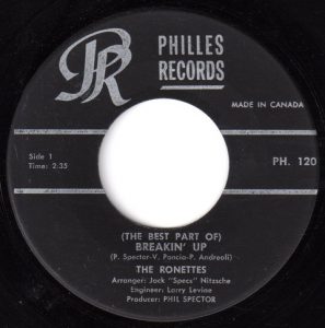 (The Best Part of) Breakin' Up by The Ronettes