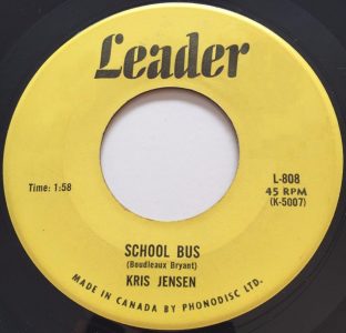 Kris Jensen - School Bus 45 (Leader Canada)