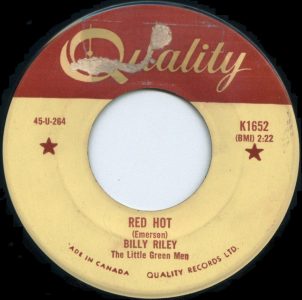 Billy Riley - Red Hot 45 (Quality)