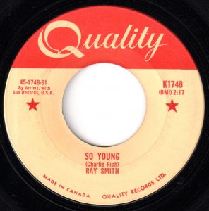 Ray Smith - So Young 45 (Quality)