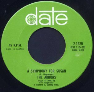 Arbors - A Symphony For Susan 45 (Date Canada)