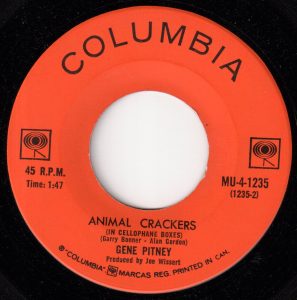 Gene Pitney - Animal Crackers 45 (Columbia Canada)