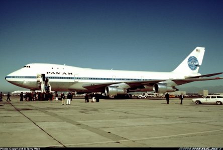 PA 747-100 N734PA LAX 1969-11 (First Visit)