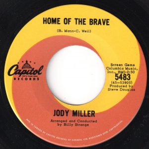 Jody Miller - Home Of The Brave 45 (Capitol Canada)