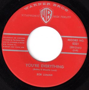 Bob Luman - You're Everything 45 (WB Canada)