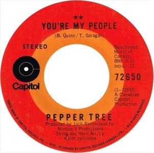 Pepper Tree - You're My People 45 (Capitol Canada)1
