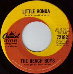 Beach Boys - 72182AX - Little Honda 45 (Capitol Can.) (U.S. Capitol 5267)