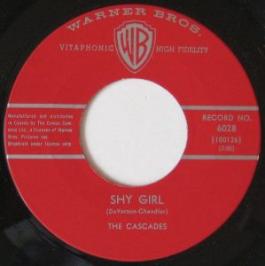 Cascades - Shy Girl 45 (WB Canada)1
