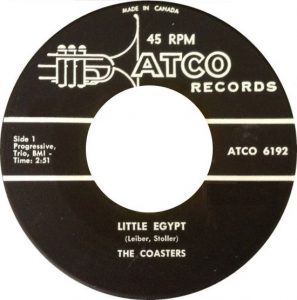 Coasters - Little Egypt 45 (Atco Canada)