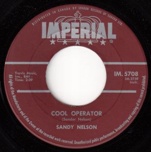 Sandy Nelson - Cool Operator 45 (Imperial Canada)