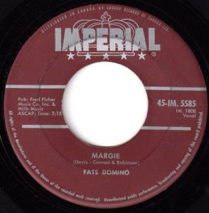 Fats Domino - Margie 45 (Imperial Can.)