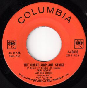 Paul Revere & The Raiders - The Great Airplane Strike 45 (Columbia Canada)