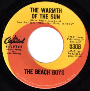 Beach Boys - The Warmth Of The Sun 45 (Capitol Canada)