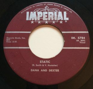 Dana & Dexter - Static 45 (Imperial Canada)