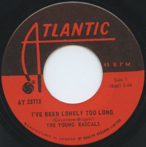 Young Rascals - I've Been Lonely Too Long (Atlantic Canada)