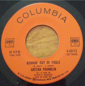 Runnin' Out Of Fools by Aretha Franklin ~ Bonus