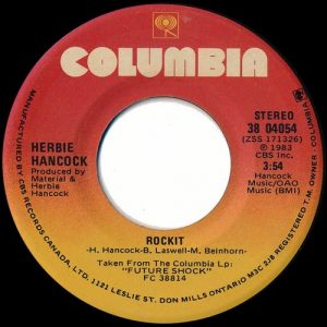 Herbie Hancock - Rockit 45 (Columbia Canada)