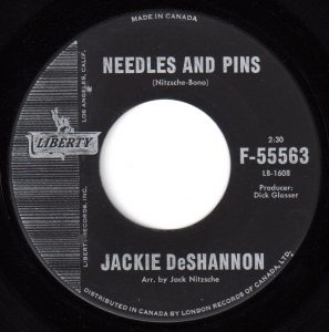 Jackie DeShannon - Needles And Pins 45 (Liberty Canada)