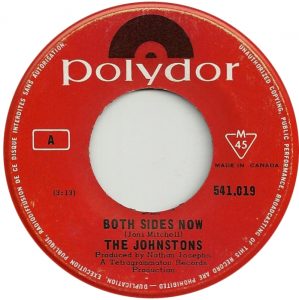 Johnsons - Both Sides Now 45 (Polydor Canada)