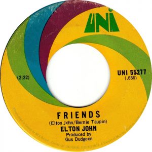 Elton John - Friends 45 (Uni Canada)
