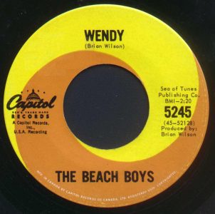 Beach Boys - Wendy 45 (Capitol Canada)