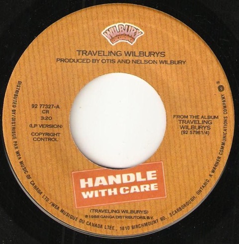 Handle With Care By The Traveling Wilburys - 1989 Hit Song - Vancouver ...