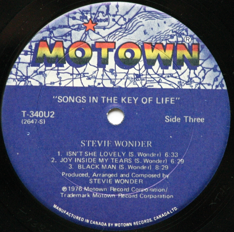 Stevie Wonder Songs In The Key Of Life Lp Isn T She Lovely Cdn R