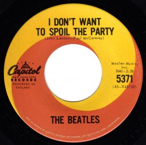 I Don't Want To Spoil The Party by The Beatles