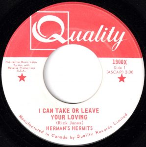 I Can Take Or Leave Your Lovin' by Herman's Hermits