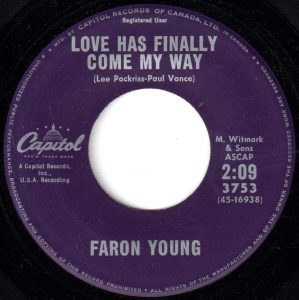 Love Has Finally Come My Way by Faron Young