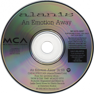 An Emotion Away by Alanis Morissette