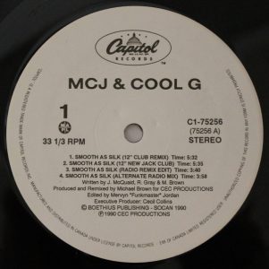 Smooth As Silk by MCJ & Cool G