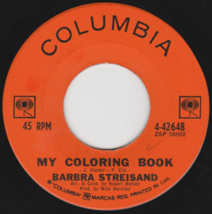 My Coloring Book by Barbra Streisand