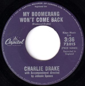 My Boomerang Won't Come Back by Charlie Drake