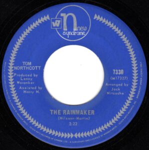 Tom Northcott - The Rainmaker 45 (New Syndrome Canada)