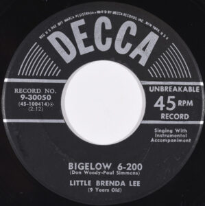 Bigelow 6-200 by Brenda Lee