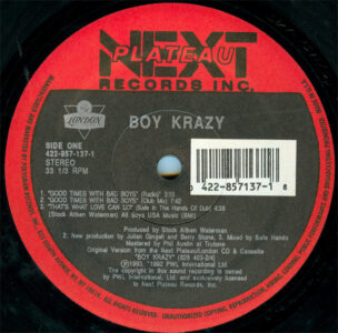 Good Times With Bad Boys by Boy Krazy