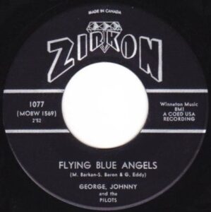 Flying Blue Angels by George, Johnny and the Pilots