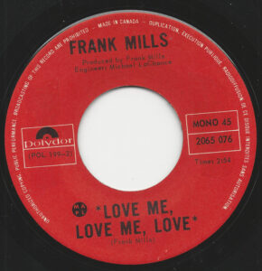 Love Me Love Me Love by Frank Mills