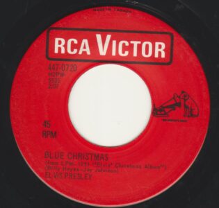 Blue Christmas by Elvis Presley