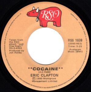 Cocaine/Tulsa Time by Eric Clapton