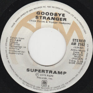 Goodbye Stranger by Supertramp