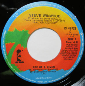 Arc Of A Diver by Steve Winwood