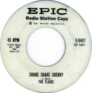 Shake Shake Sherry by the Flairs/the Redwoods
