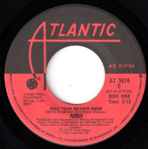 Abba - Does Your Mother Know 45 (Atlantic Canada)