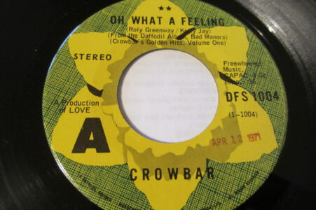 Oh What A Feeling by Crowbar